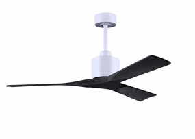 Nan 52"Ceiling Fan Matte White stylish medium fans for contemporary homes