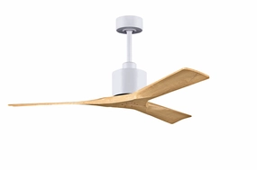 Nan 52"Ceiling Fan Matte White affordable medium fans for summer