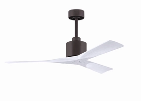 Nan 52"Ceiling Fan Textured Bronze medium electric fans for multi-room use