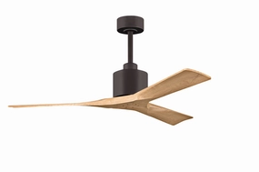 Nan 52"Ceiling Fan Textured Bronze medium size fans for home ventilation