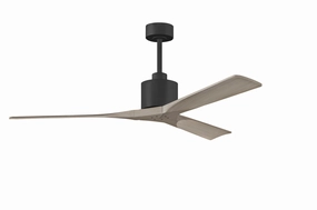 Nan 60"Ceiling Fan Matte Black medium electric fans for multi-room use
