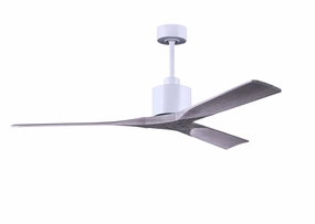 Nan 60"Ceiling Fan Matte White energy-efficient medium fans with remote