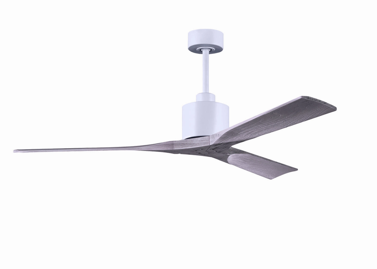 Nan 60"Ceiling Fan Matte White energy-efficient medium fans with remote