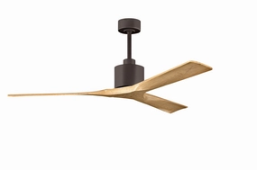 Nan 60"Ceiling Fan Textured Bronze stylish medium fans for contemporary homes