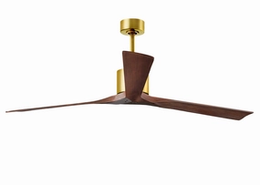 Nan XL 72"Ceiling Fan Brushed Brass versatile medium fans for any space