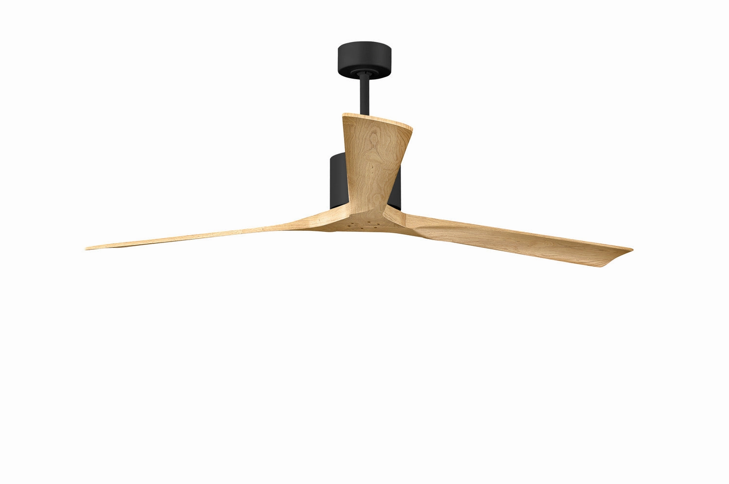 Nan XL 72"Ceiling Fan Matte Black stylish medium fans for contemporary homes