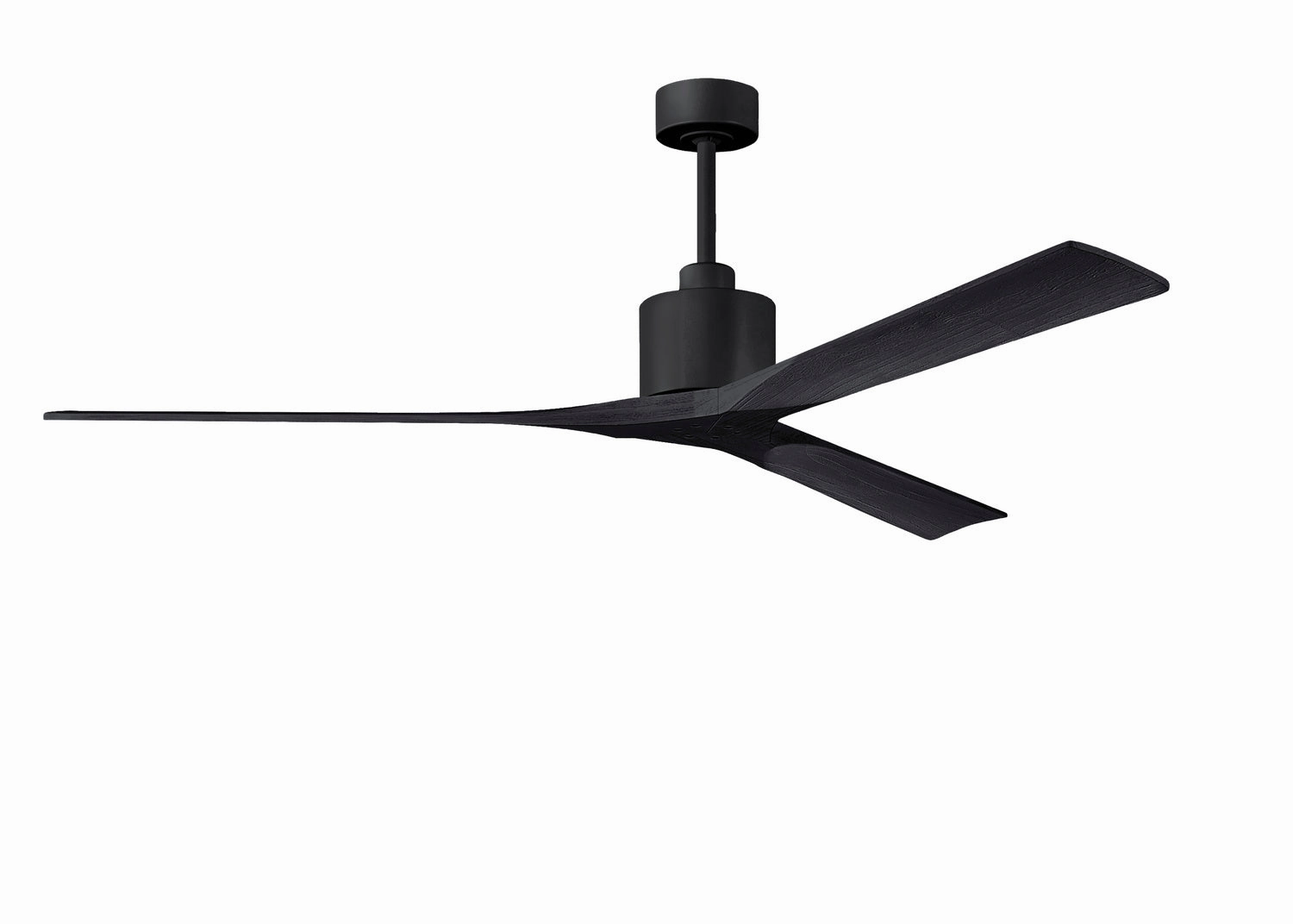 Nan XL 72"Ceiling Fan Matte Black affordable medium fans for summer