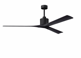 Nan XL 72"Ceiling Fan Matte Black affordable medium fans for summer