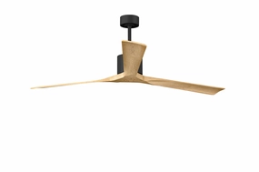 Nan XL 72"Ceiling Fan Matte Black stylish medium fans for contemporary homes