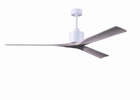 Nan XL 72"Ceiling Fan Matte White medium electric fans for multi-room use
