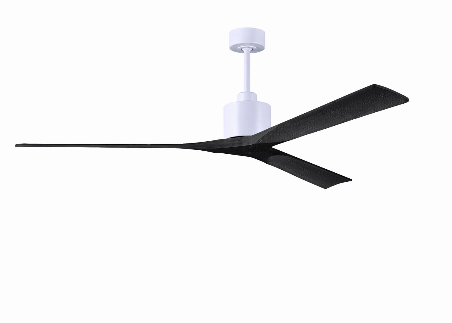 Nan XL 72"Ceiling Fan Matte White medium size fans for home ventilation