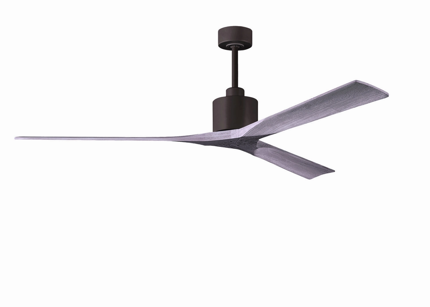 Nan XL 72"Ceiling Fan Textured Bronze quiet medium fans for living room use