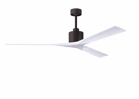 Nan XL 72"Ceiling Fan Textured Bronze medium size fans for home ventilation