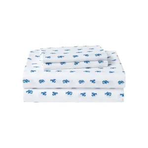 Nautica Cloyster King Sheet Set Classic Blue Nautica