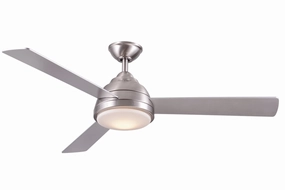 Neopolis 52"Ceiling Fan Stainless Steel stylish medium fans for contemporary homes
