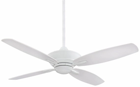 New Era 52"Ceiling Fan White versatile medium fans for any space