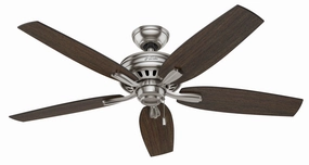 Newsome 52"Ceiling Fan Brushed Nickel home cooling fans in medium size