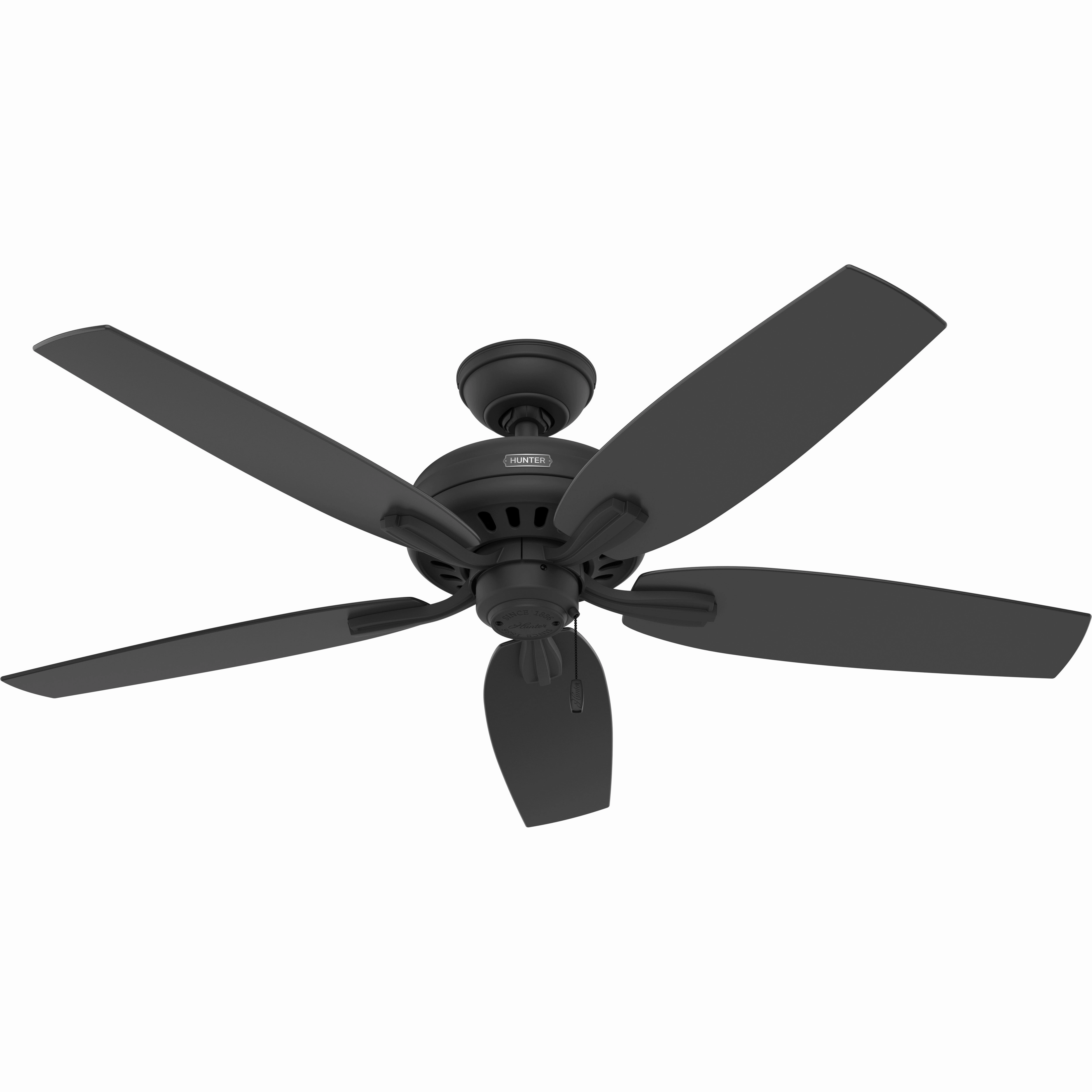 Newsome 52"Ceiling Fan Matte Black