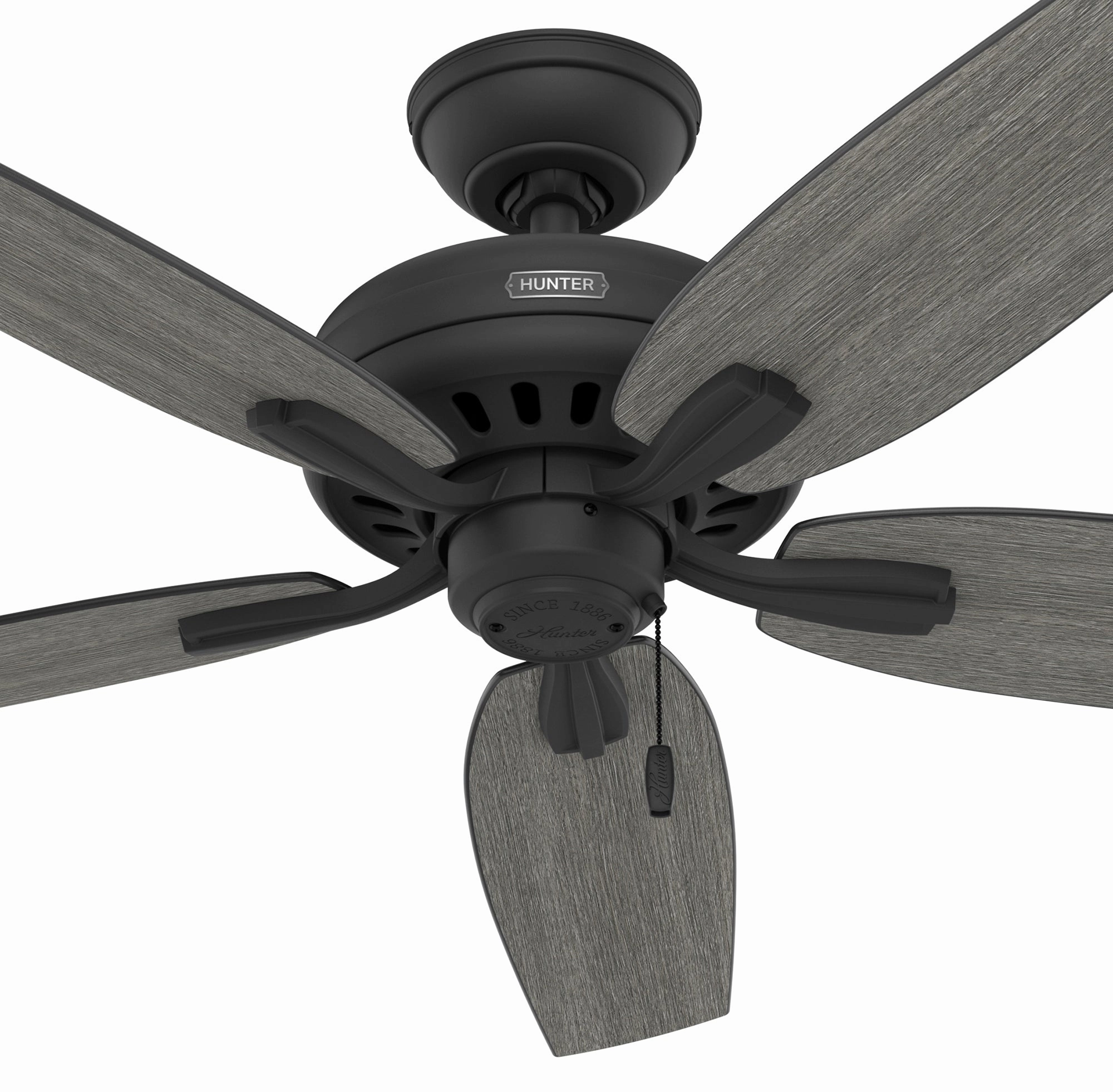 Newsome 52"Ceiling Fan Matte Black