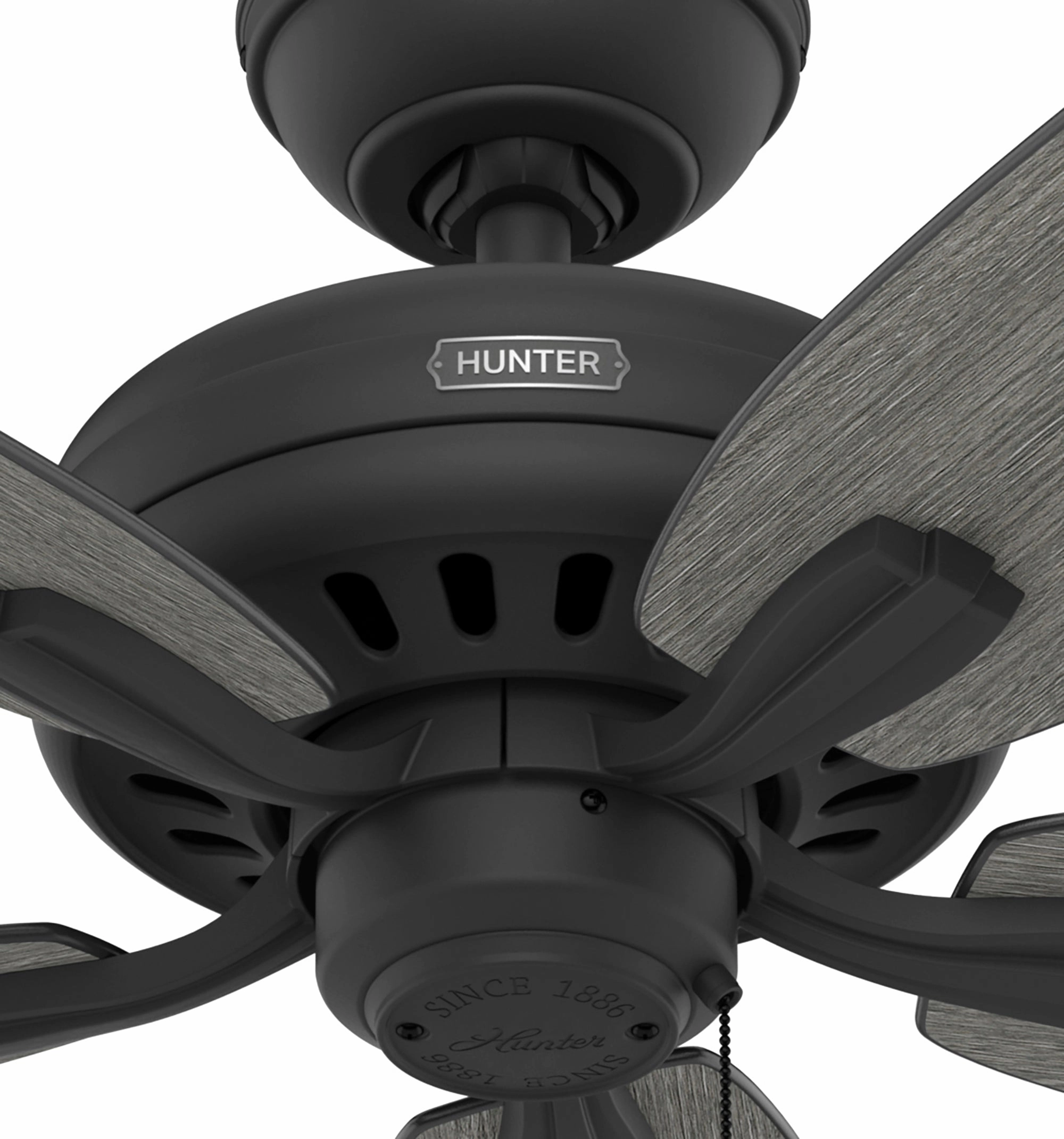 Newsome 52"Ceiling Fan Matte Black