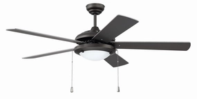 Nikia 52"Ceiling Fan Espresso quiet medium fans for living room use