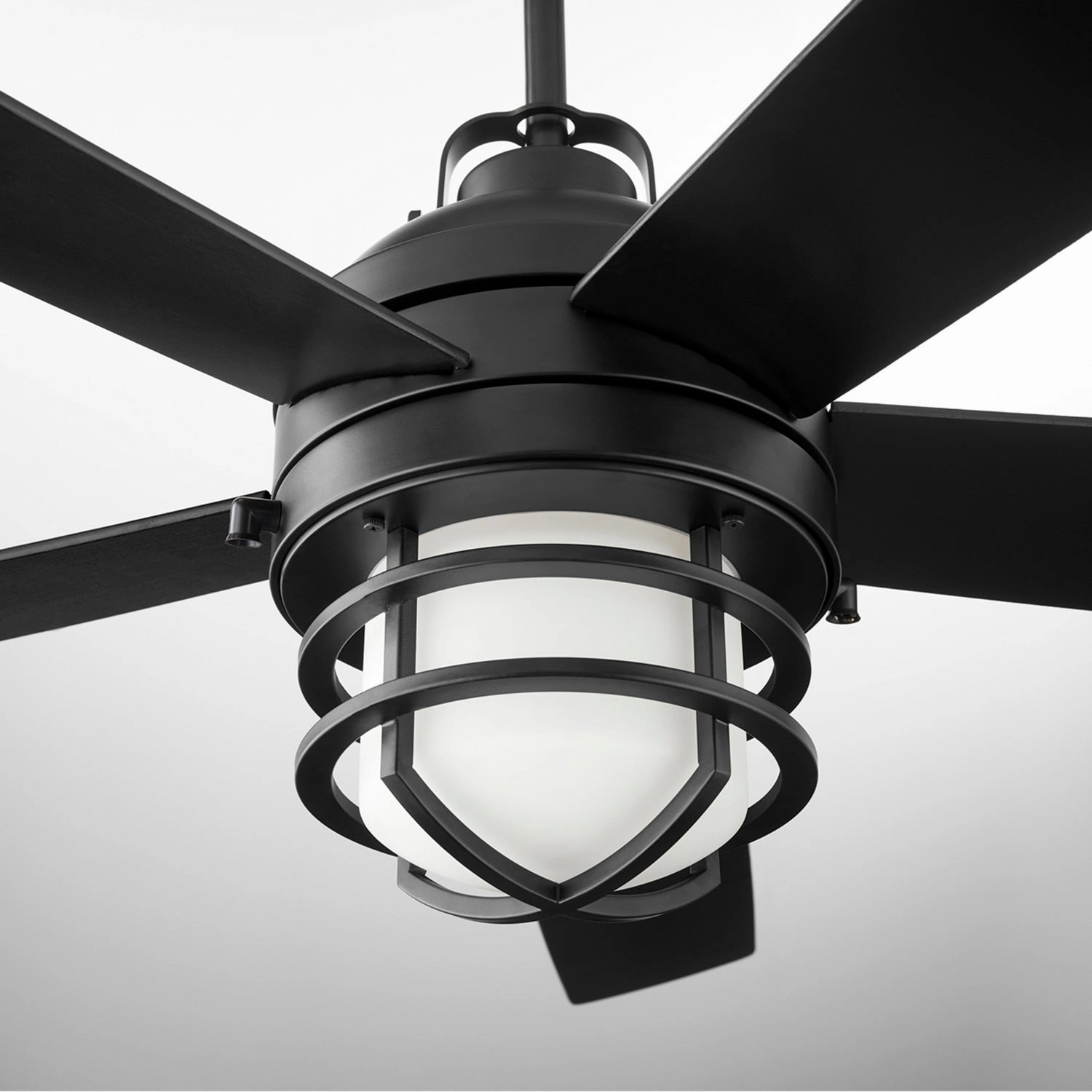 Niles 64"Patio Fan Matte Black compact medium fans for desks and counters