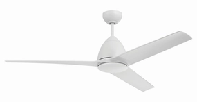 Nitro 54"Ceiling Fan White medium size fans for home ventilation