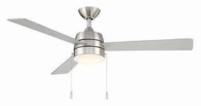 Nolan 52"Ceiling Fan Stainless Steel modern medium fans for everyday cooling
