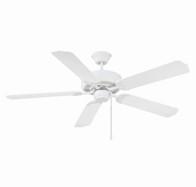 Nomad 52" Outdoor Ceiling Fan White versatile medium fans for any space