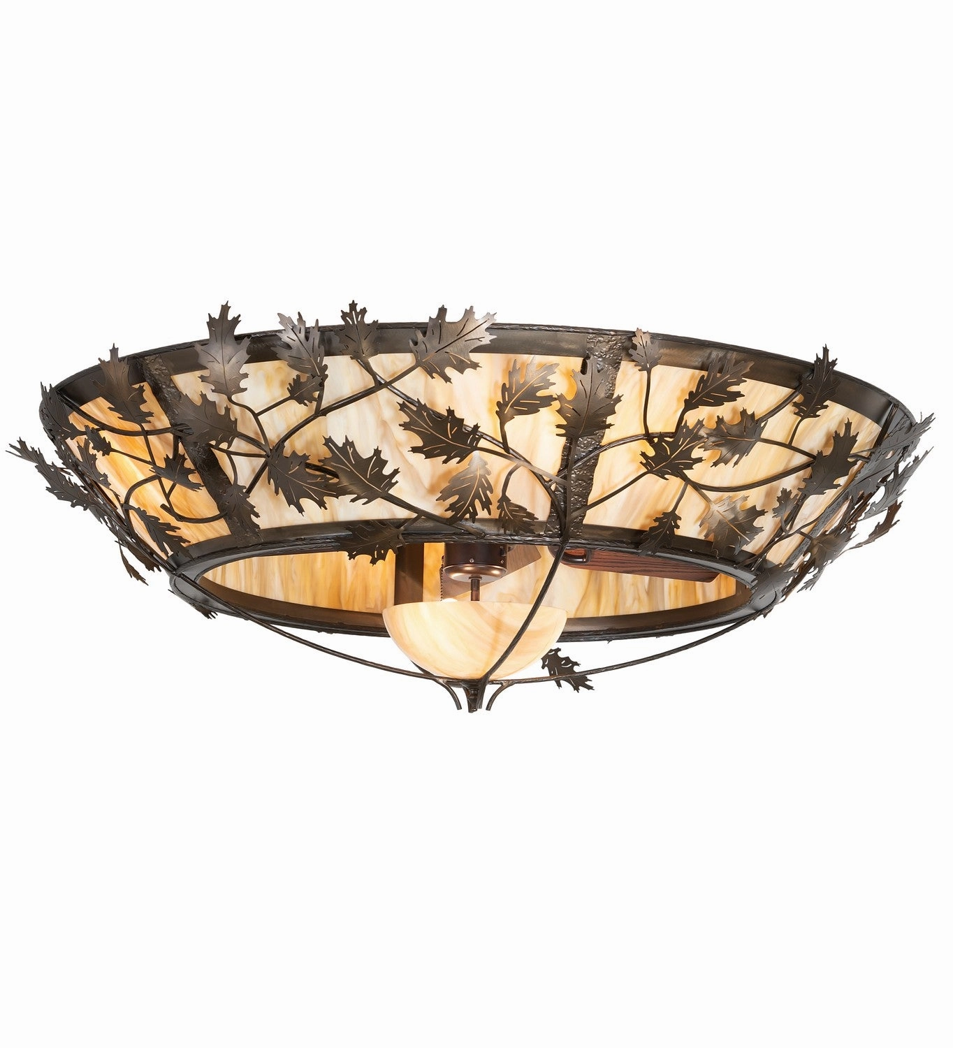Oak Branch 11 Light Chandel-Air medium electric fans for multi-room use
