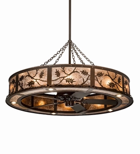 Oak Leaf 20 Light Chandel-Air decorative fandeliers with lights