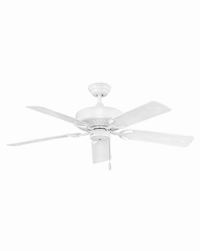 Oasis 52"Ceiling Fan Appliance White energy-efficient medium fans with remote