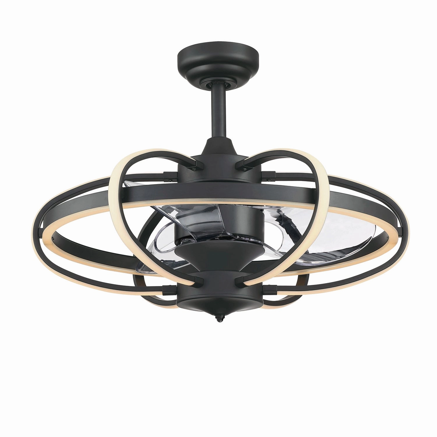 Obvi 22"Ceiling Fan Black decorative fandeliers with lights