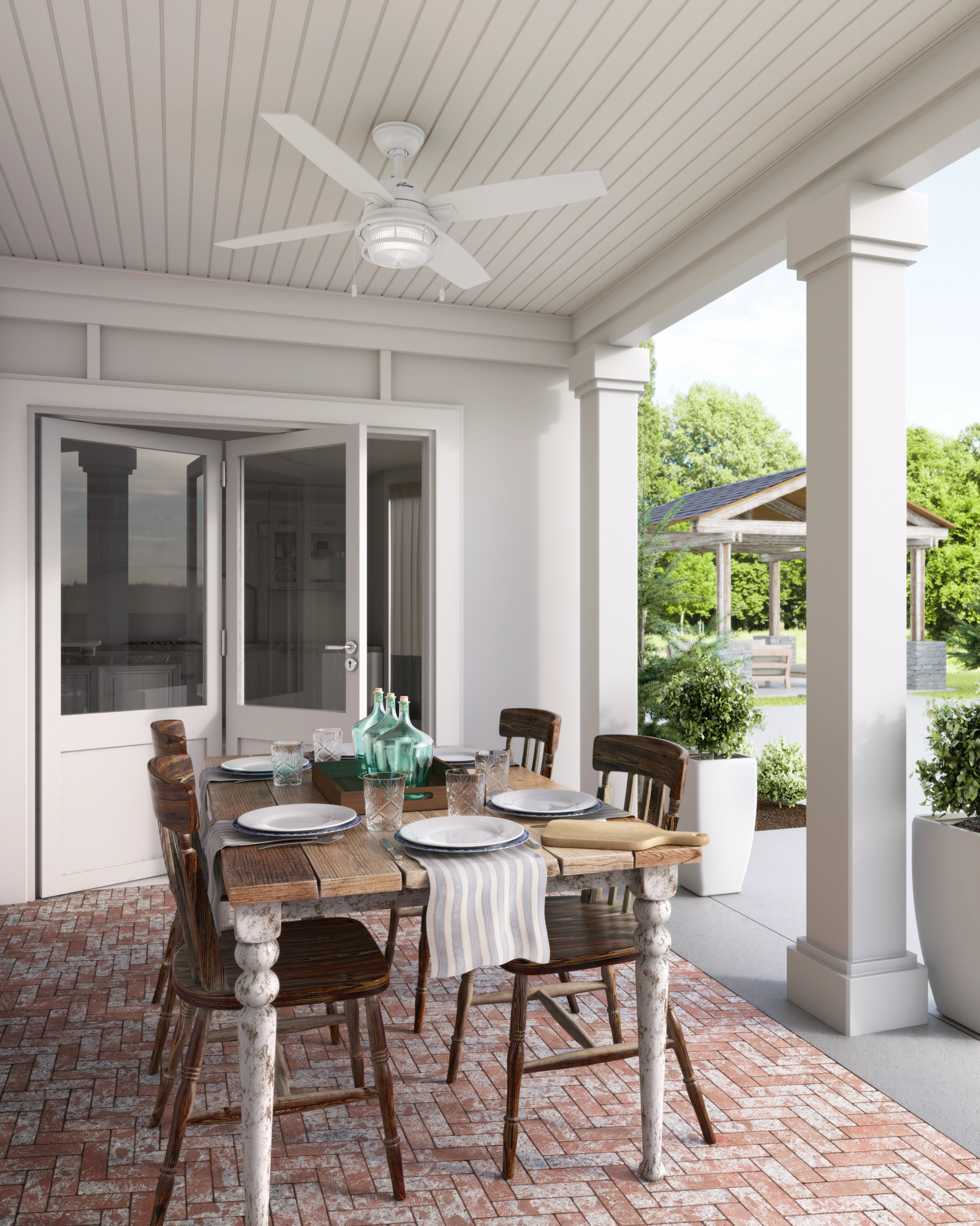 Ocala 52"Ceiling Fan Fresh White