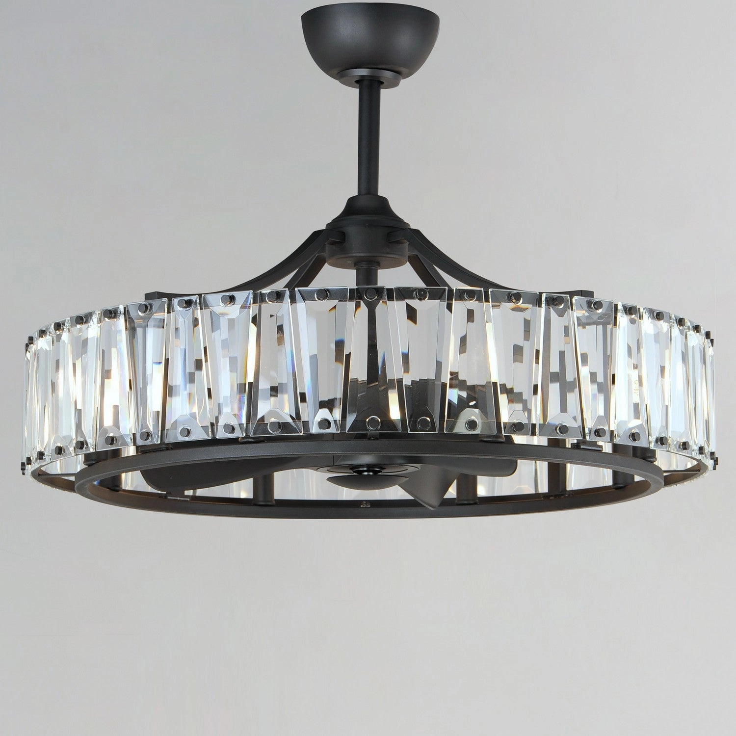 Odeon LED Fandelight Black