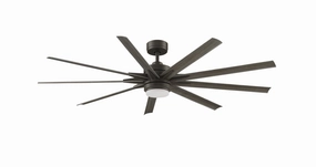 Odyn Custom Motor Matte Greige oscillating medium fans with strong airflow
