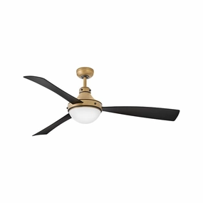 Oliver 62" LED Smart Fan quiet ceiling fans with remote control