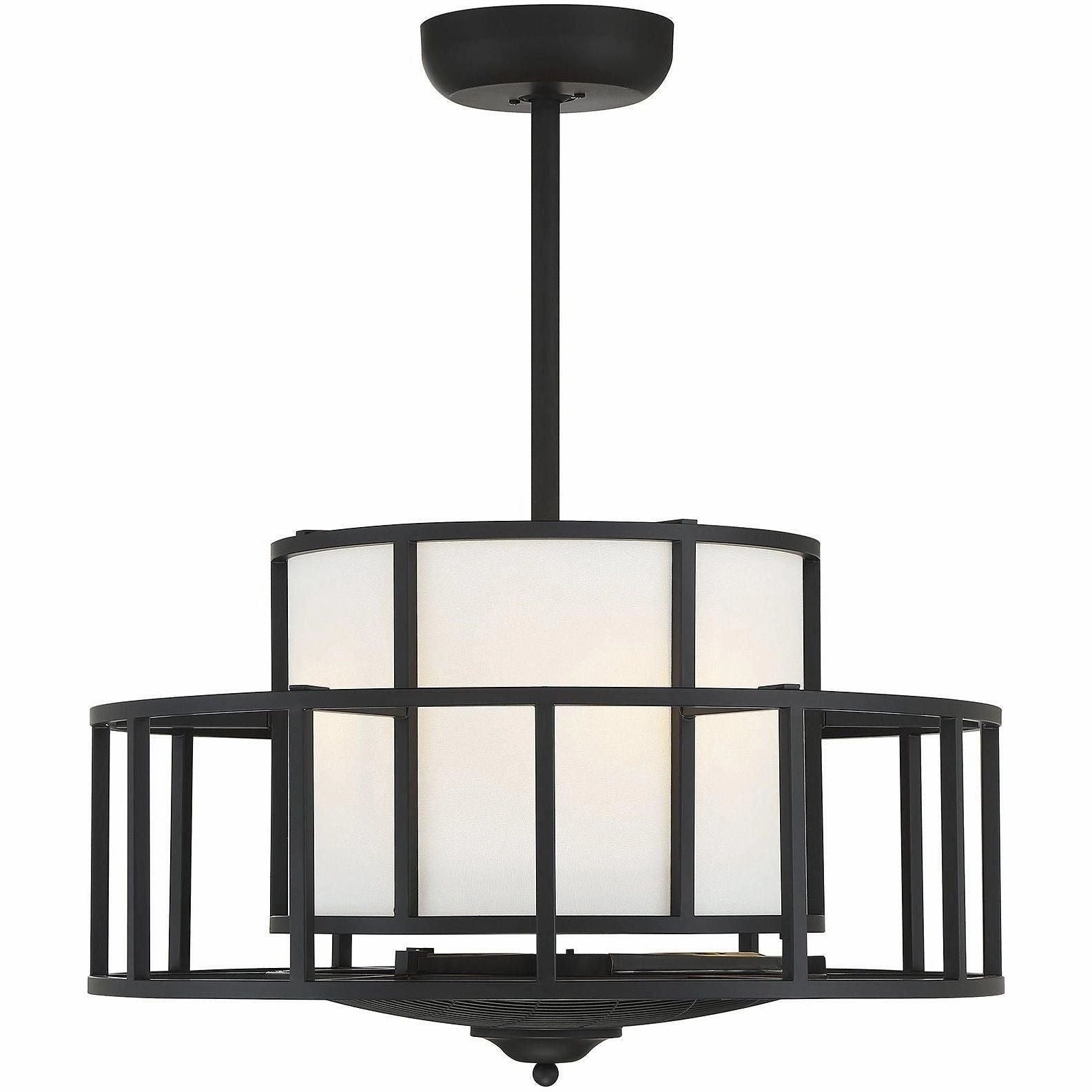 Oslo 4-Light Fan D'Lier