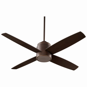 Oslo 52"Ceiling Fan Oiled Bronze home cooling fans in medium size