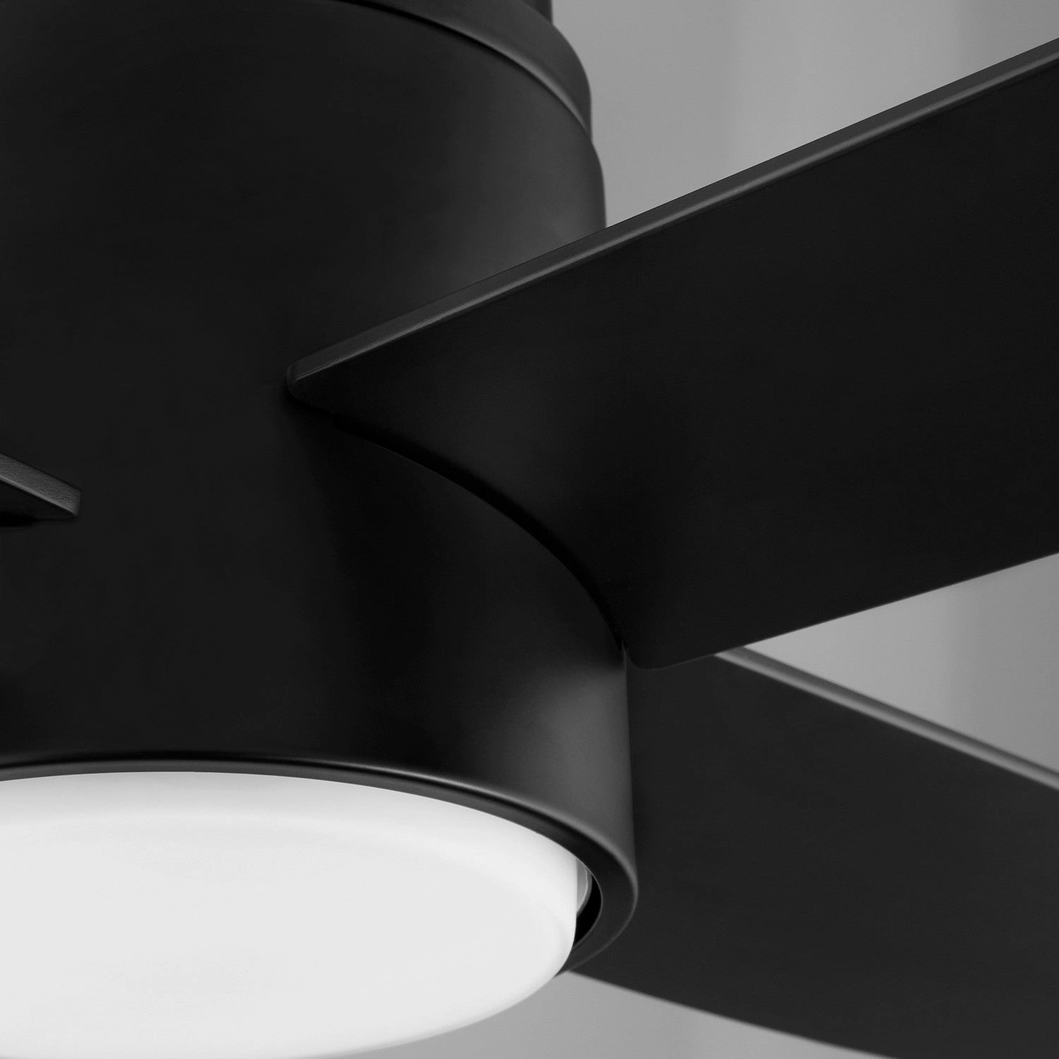 Oslo Hugger 44"Ceiling Fan Black