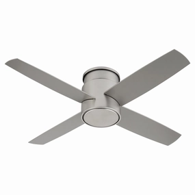 Oslo Hugger 44"Ceiling Fan Satin Nickel best small fans for home and travel