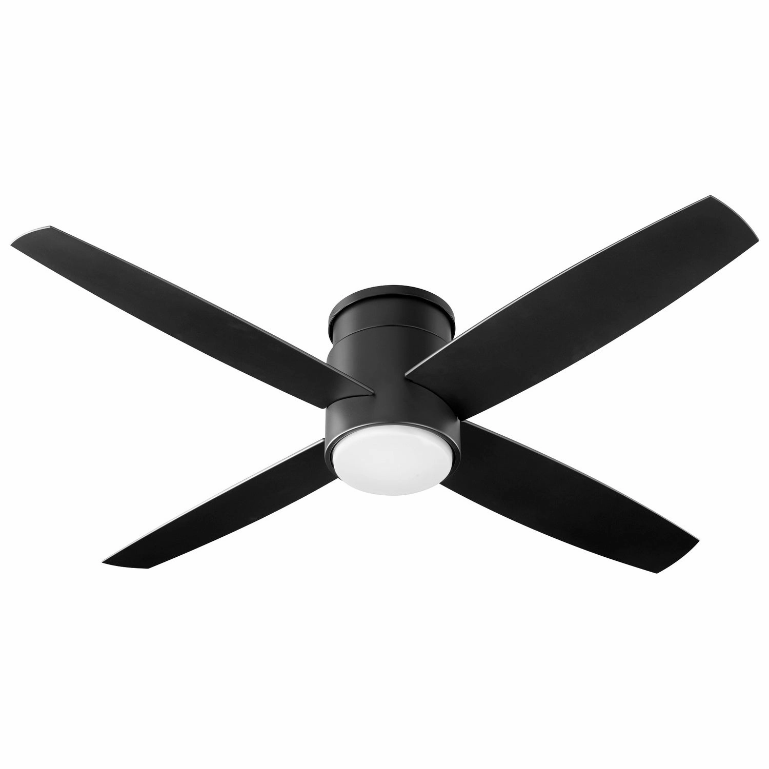 Oslo Hugger 52"Ceiling Fan Black