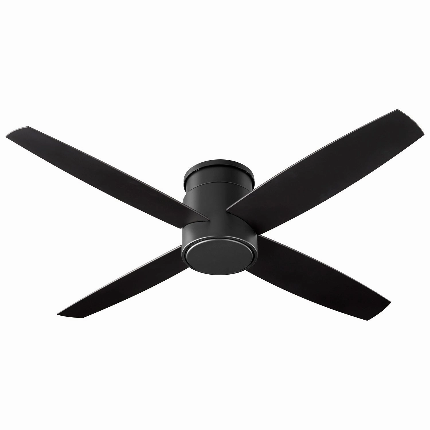 Oslo Hugger 52"Ceiling Fan Black medium electric fans for multi-room use