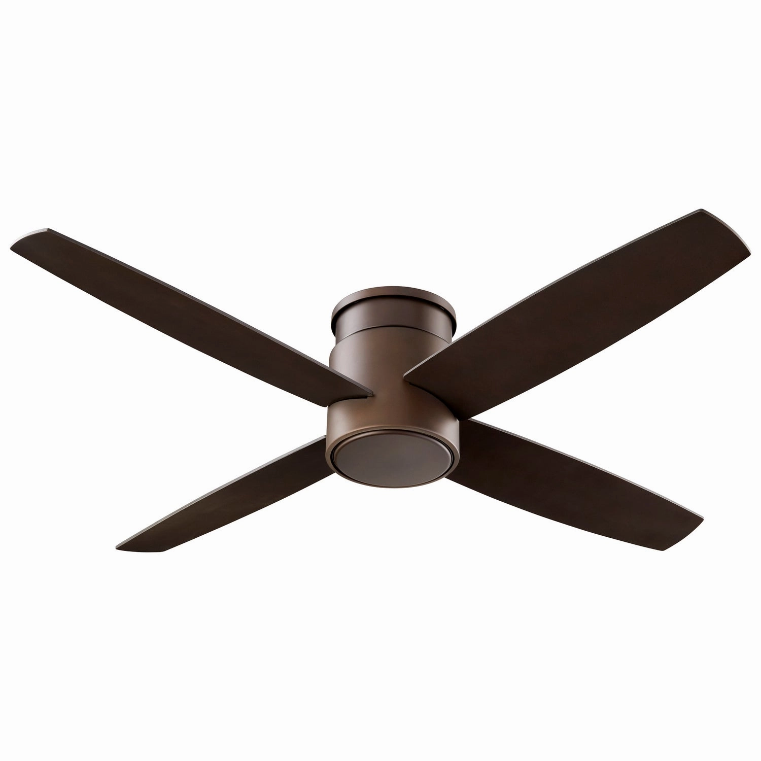 Oslo Hugger 52"Ceiling Fan Oiled Bronze space-saving huggers with modern style