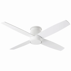 Oslo Hugger 52"Ceiling Fan White affordable medium fans for summer