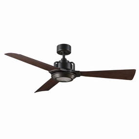 Osprey 56"Ceiling Fan Oil Rubbed Bronze/Dark Walnut home cooling fans in medium size