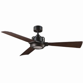 Osprey 56"Ceiling Fan Oil Rubbed Bronze/Dark Walnut versatile medium fans for any space
