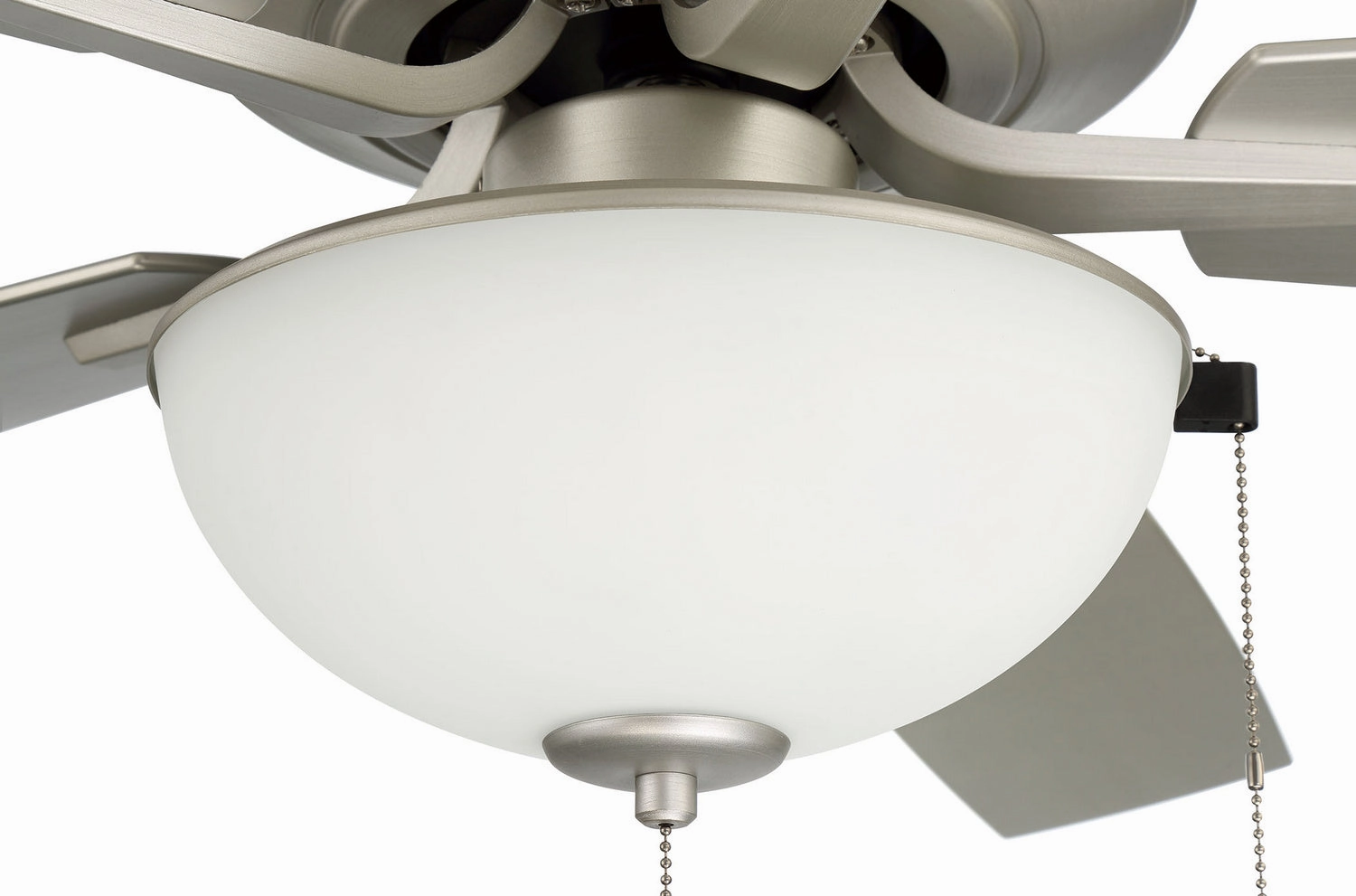 Outdoor Pro Plus 211 52"Outdoor Ceiling Fan Painted Nickel