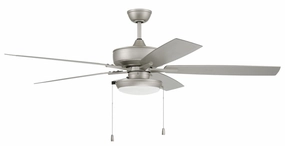 Outdoor Super Pro 119 60"Outdoor Ceiling Fan Painted Nickel mini handheld fan for personal travel use