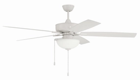 Outdoor Super Pro 211 60"Outdoor Ceiling Fan White oscillating medium fans with strong airflow